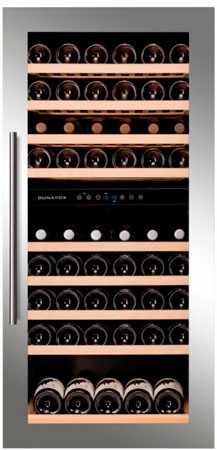 Встраиваемый холодильник для вина Dunavox DAB-89.215DSS