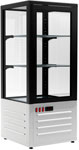 Холодильный шкаф-витрина Carboma D4 VM 120-1 Black / white