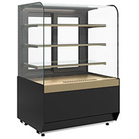Кондитерская витрина Carboma KR70 VM 1,3-1 LIGHT (Bronze)