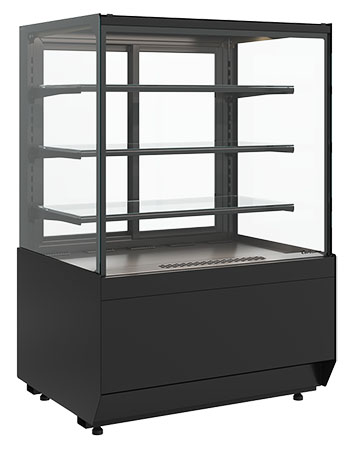 Кондитерская витрина Carboma KC70 VV 0,9-1 STANDARD (версия 2.0) (9005)