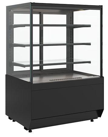 Кондитерская витрина Carboma KC70 VV 1,3-1 STANDARD (версия 2.0) (9005)