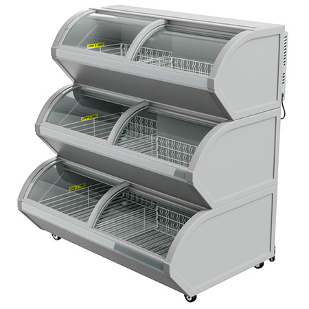 Трёхъярусный морозильный ларь HAIER HFR-HM400