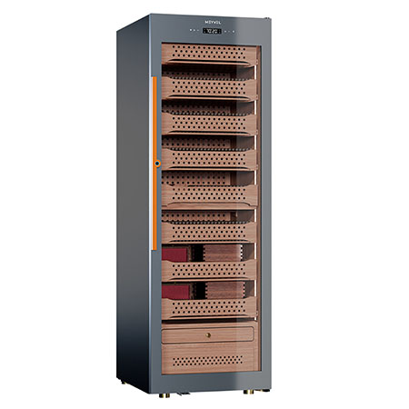 Шкаф для сигар хьюмидор Meyvel MC-376BK (PRO)