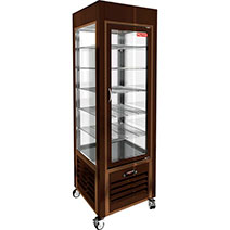 Вертикальная кондитерская витрина Hicold VRC 350 Brown FR