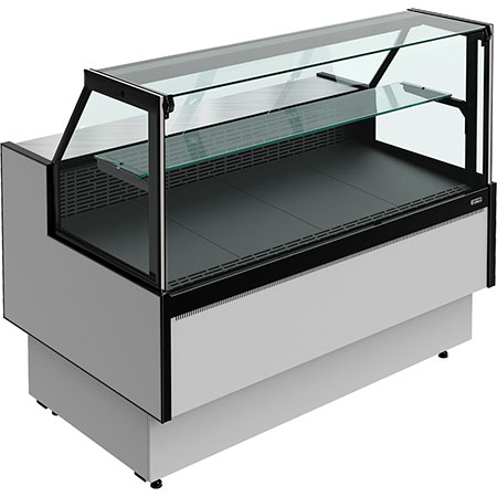 Холодильная витрина Carboma GC95 SM 1,25-1 с боковинами (версия 2.0) 9006-9005
