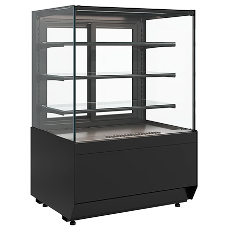 Кондитерская витрина Carboma KC70 VM 1,3-1 LIGHT (версия 2.0) (9005)