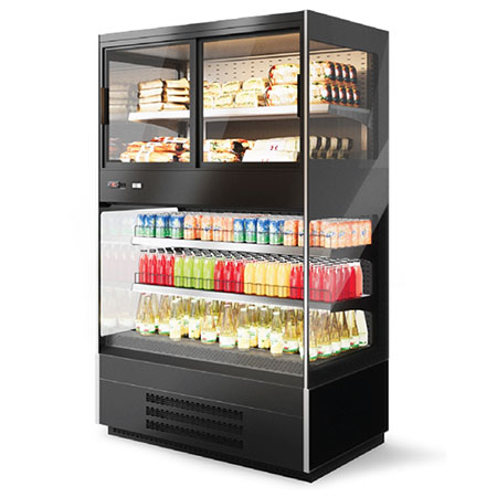 Горка-витрина холодильная + тепловая CHILZ Low Front Duo